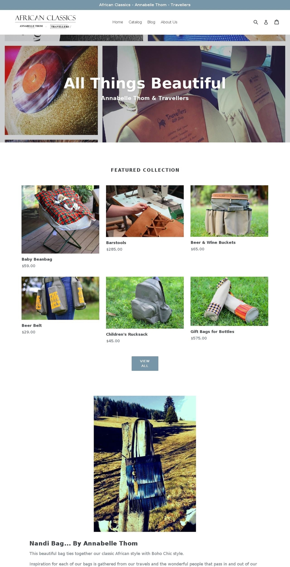 travellersgiftshop.com shopify website screenshot