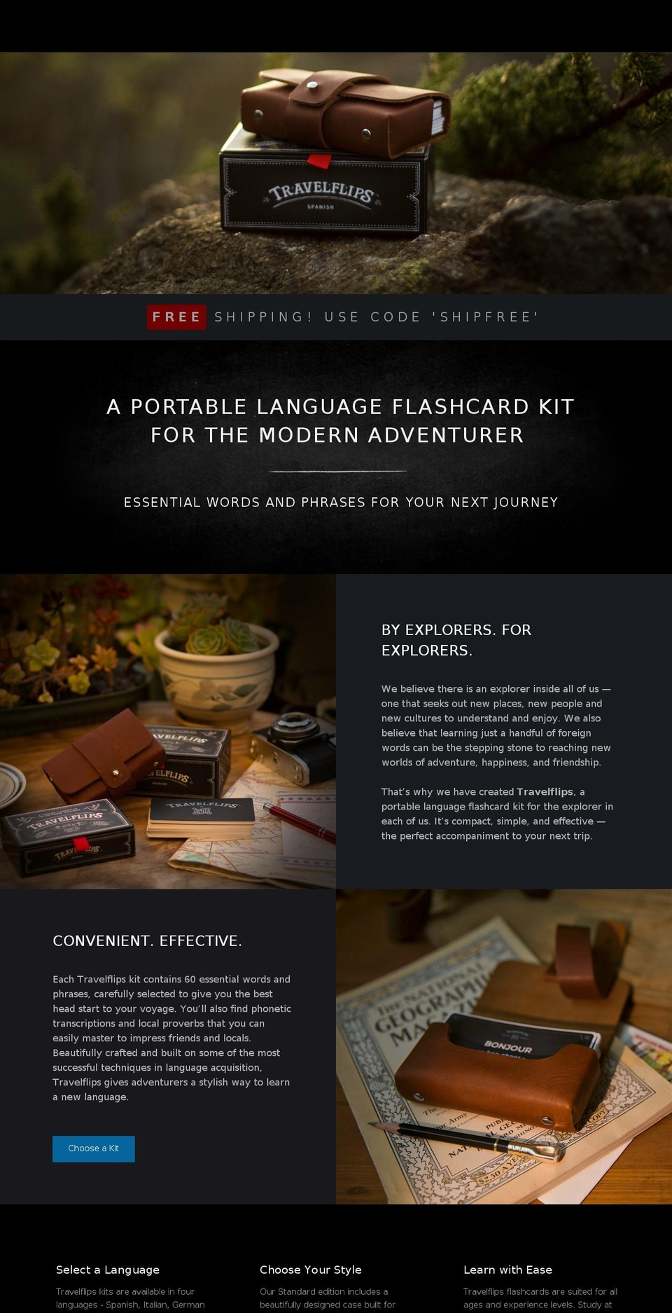 travelmines.com shopify website screenshot