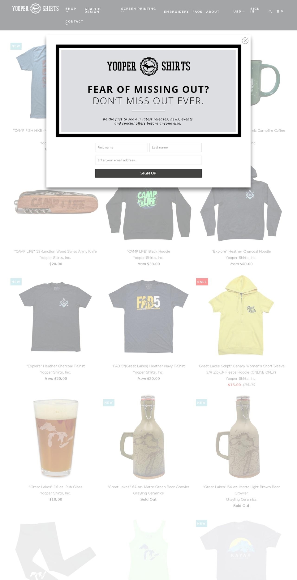 travelpeninsulas.com — Shopify storefront screenshot