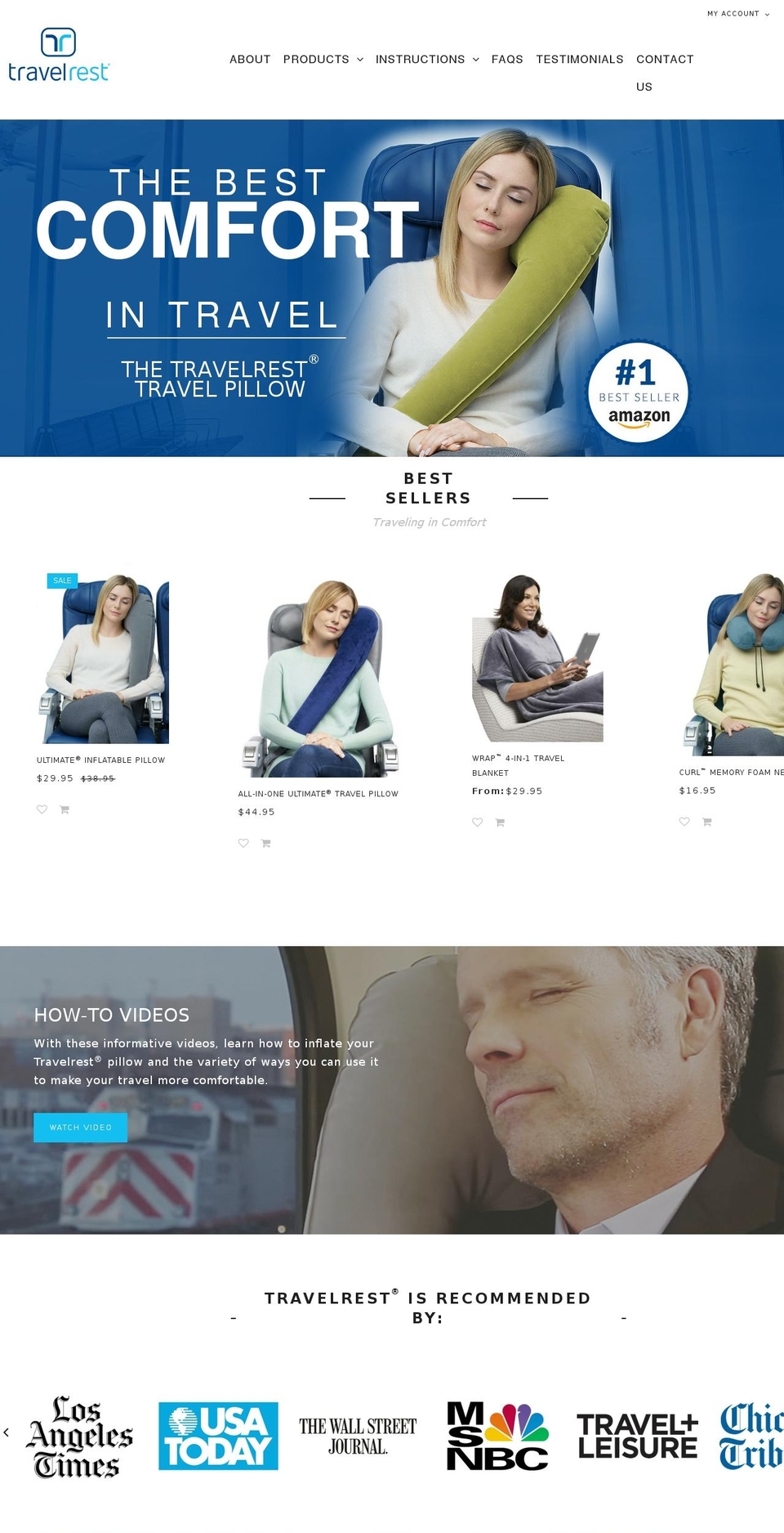 travelrest.com shopify website screenshot