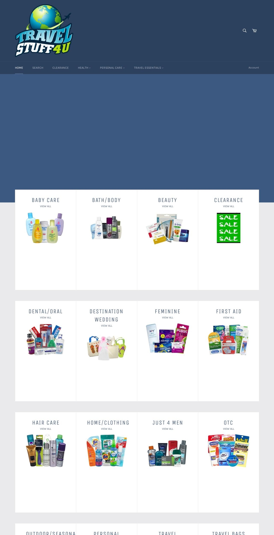 travelstuff4u.com shopify website screenshot