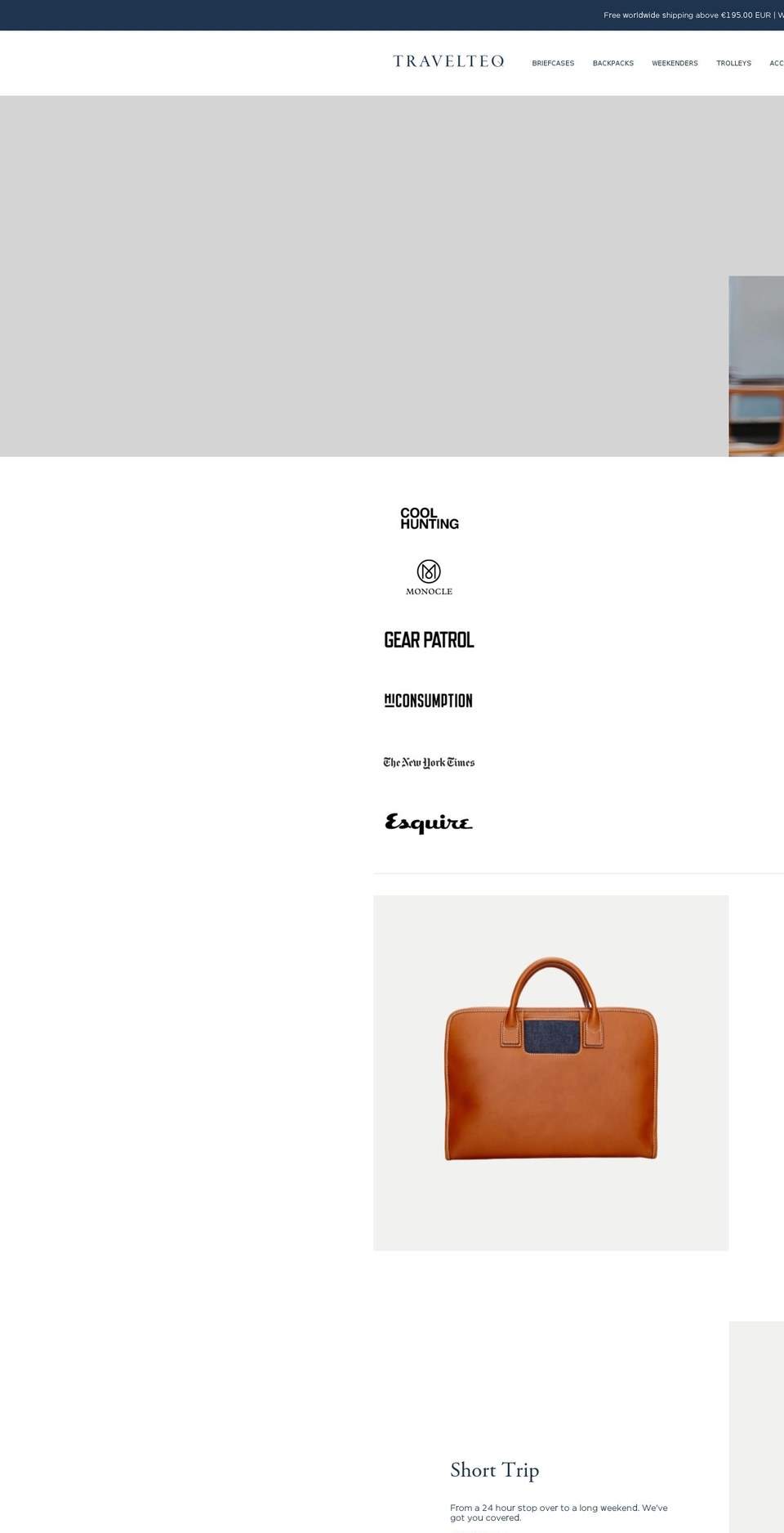 travelteq.org shopify website screenshot