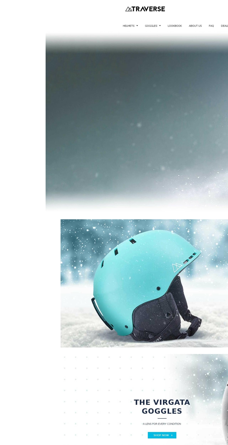 traversesports.com shopify website screenshot