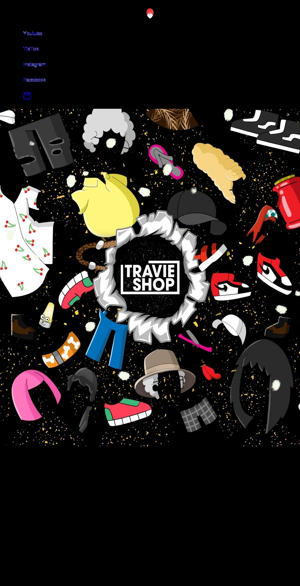 travieshop.com — Shopify storefront screenshot
