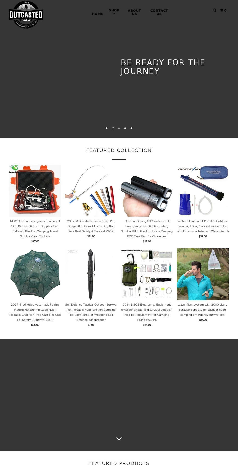 travisanalytics.com — Shopify storefront screenshot