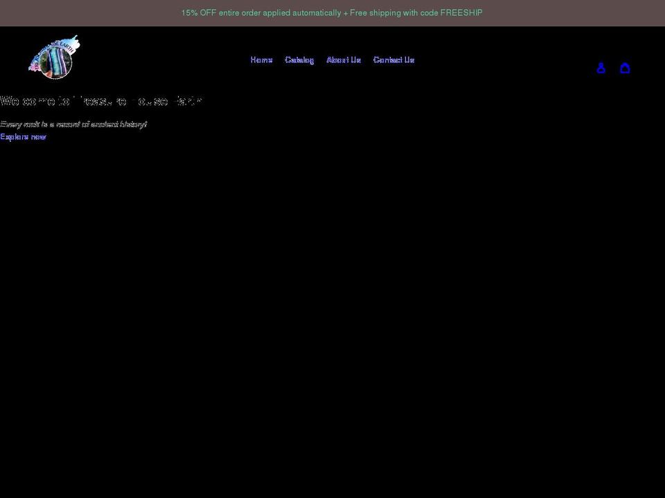 treasurehouseearth.com shopify website screenshot