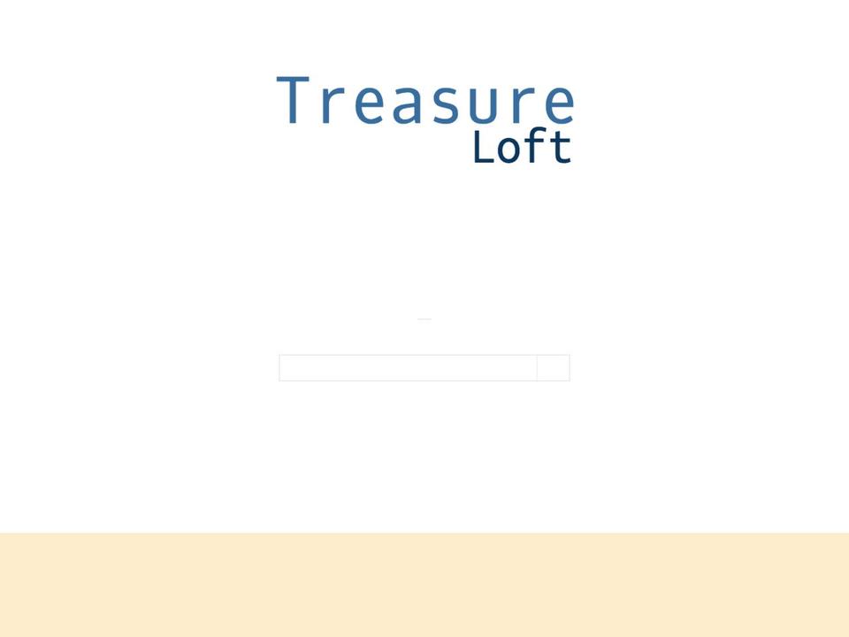 treasureloft.com shopify website screenshot