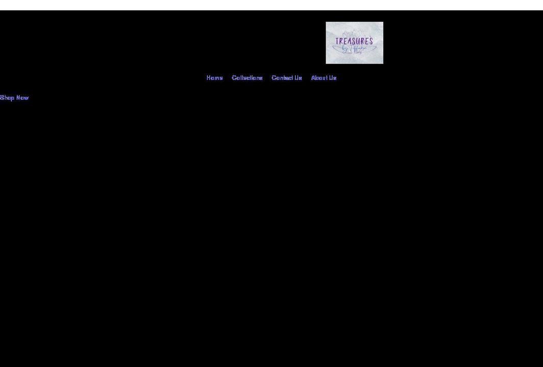 treasuresbytiffani.com shopify website screenshot