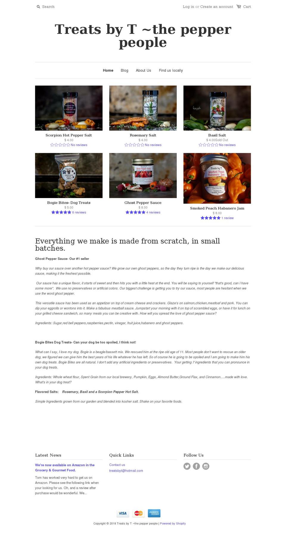 treatsbyt.com shopify website screenshot