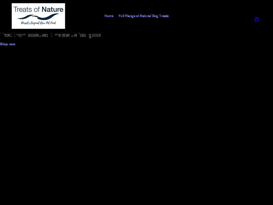 treatsofnature.co.uk shopify website screenshot