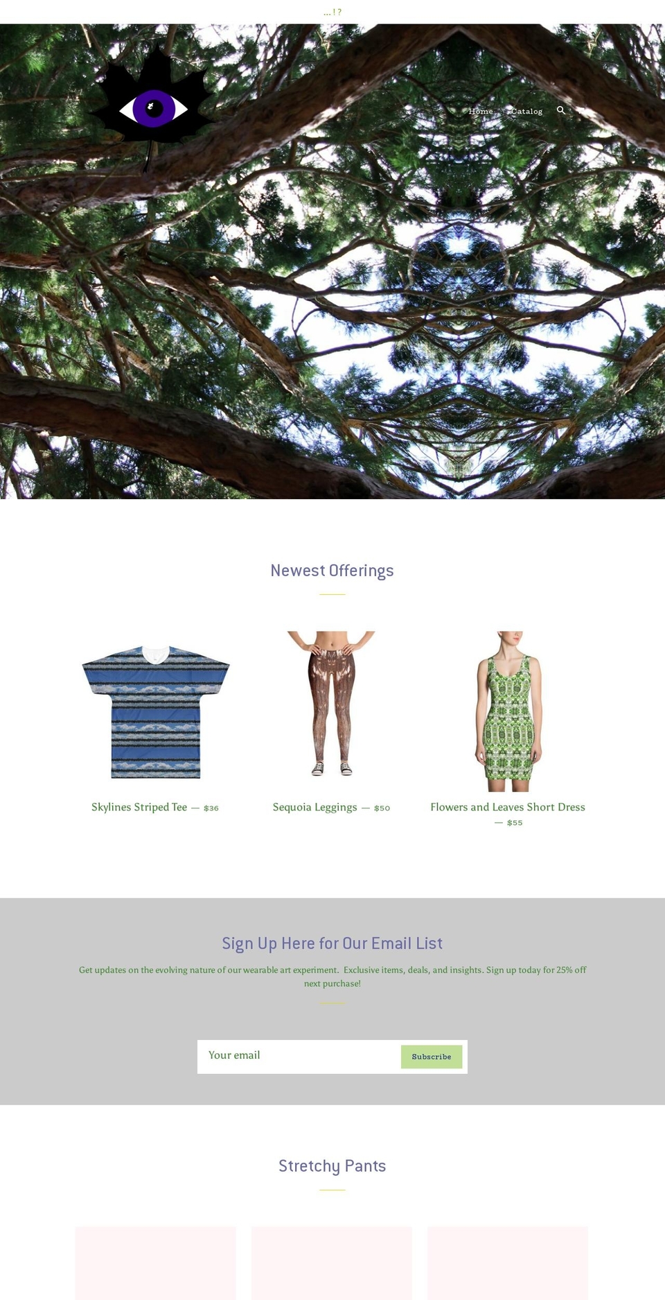 treeality.us shopify website screenshot