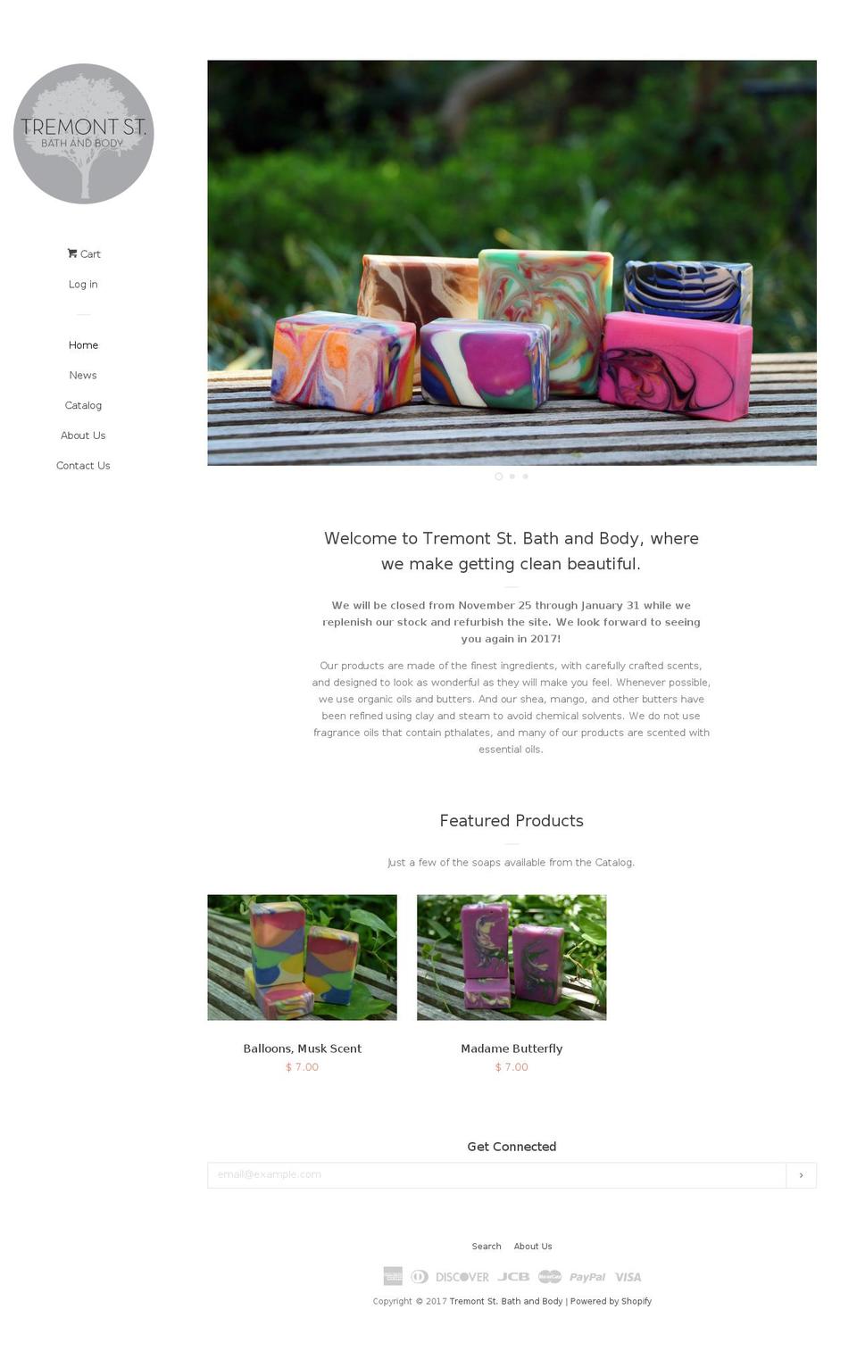 tremontstbb.com shopify website screenshot
