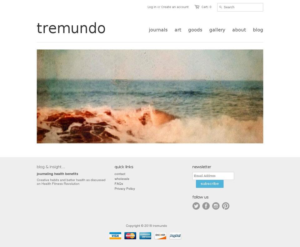 tremundo.com shopify website screenshot