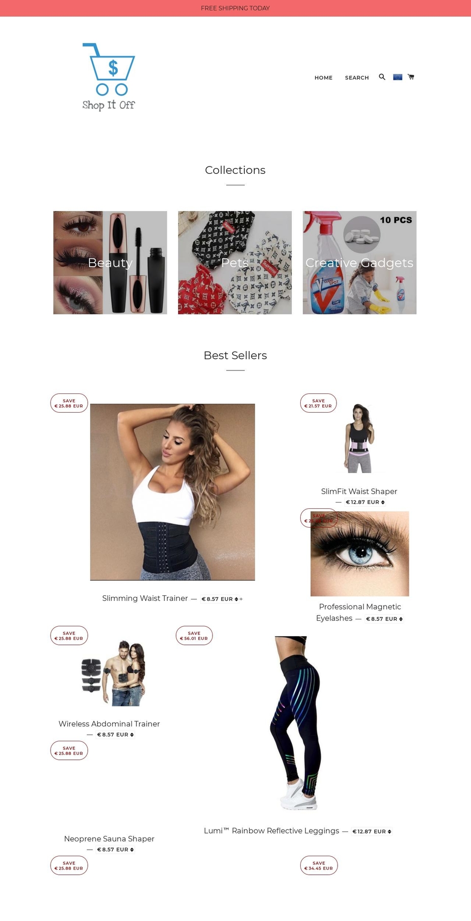 trend-items.com — Shopify storefront screenshot
