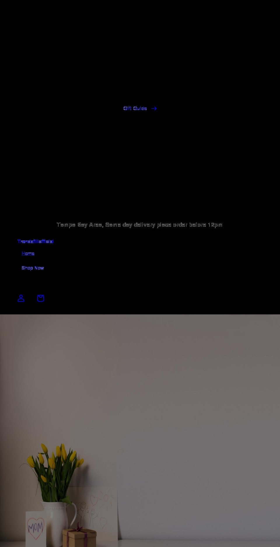 trendafiliofficial.com shopify website screenshot