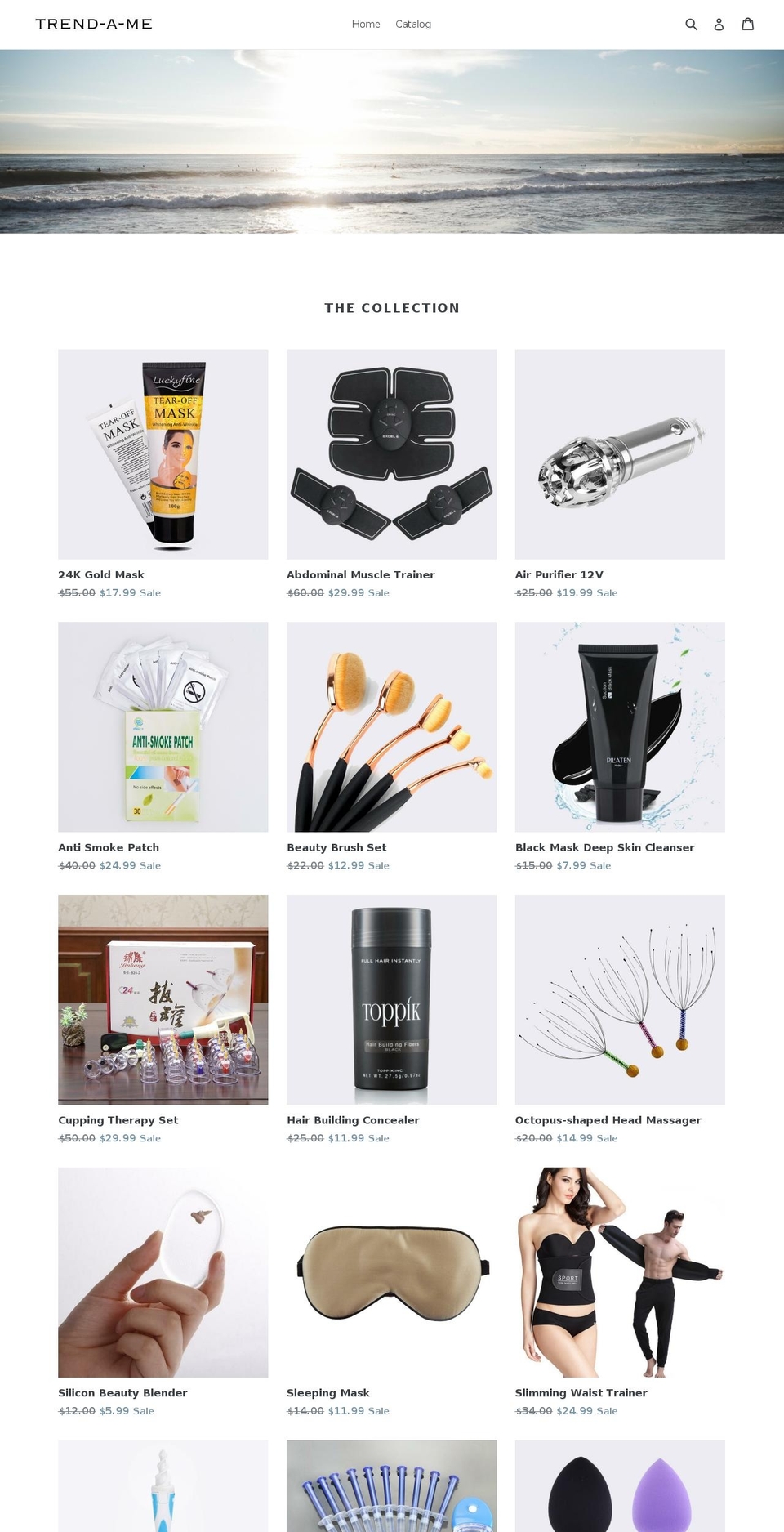 trendame.com — Shopify storefront screenshot