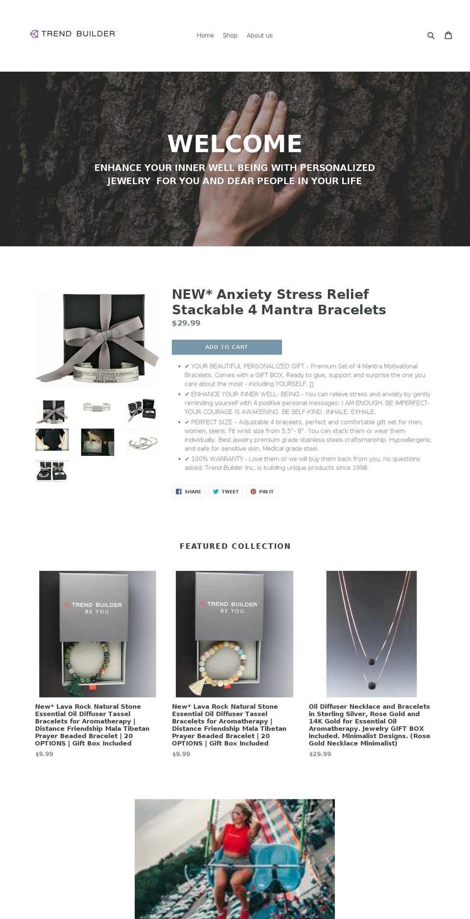 trendbuilder.com — Shopify storefront screenshot