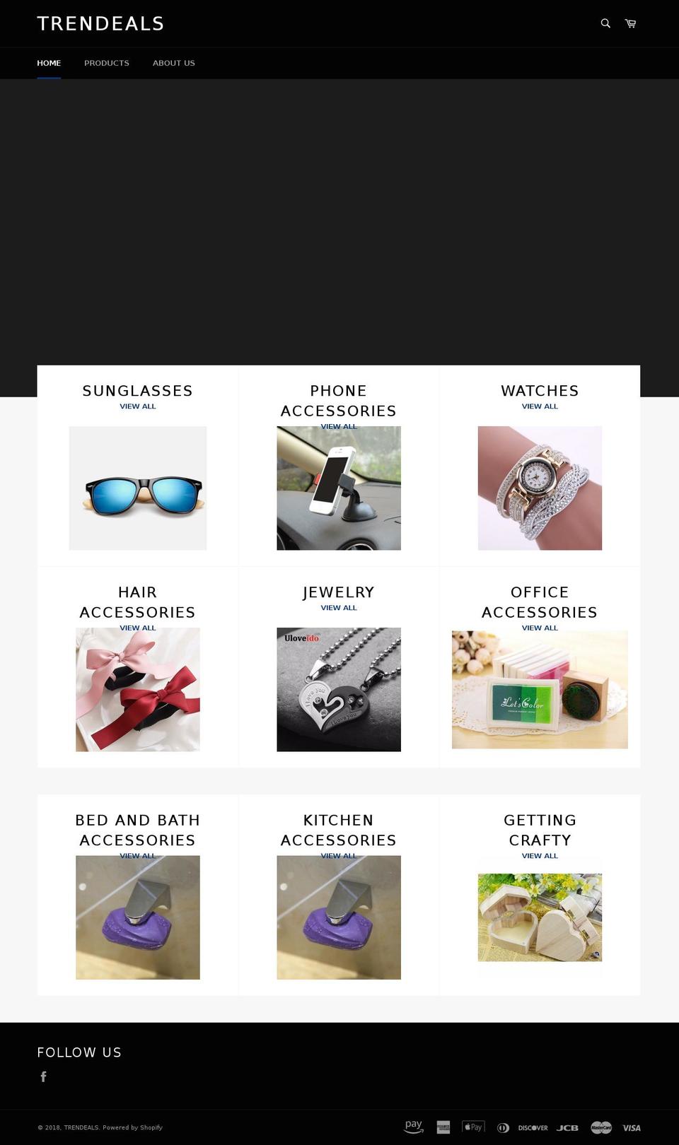 trendealsonline.com — Shopify storefront screenshot