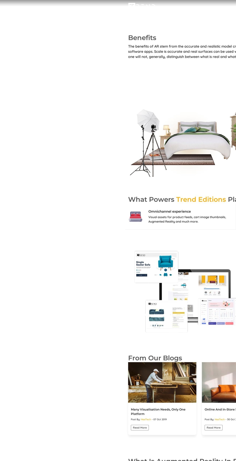 trendeditions.com — Shopify storefront screenshot
