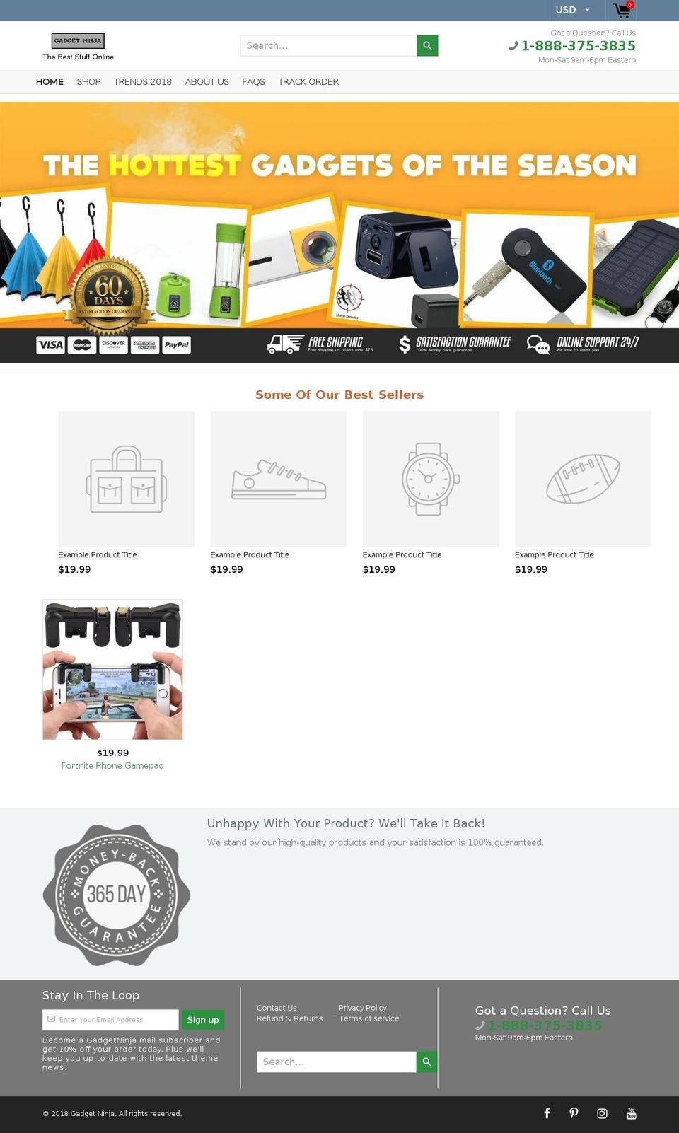 trendfifty.com — Shopify storefront screenshot