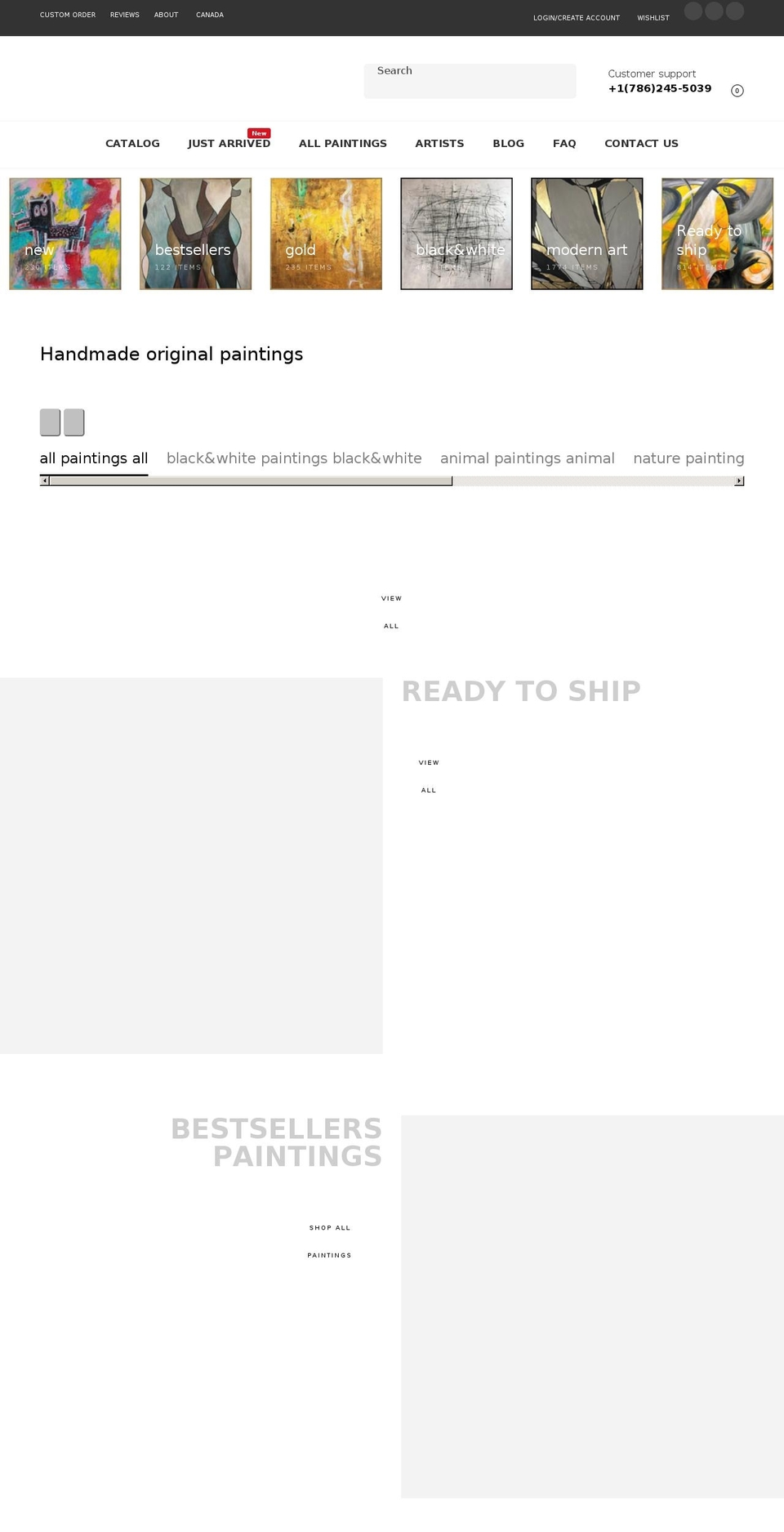 trendgallery.ca shopify website screenshot