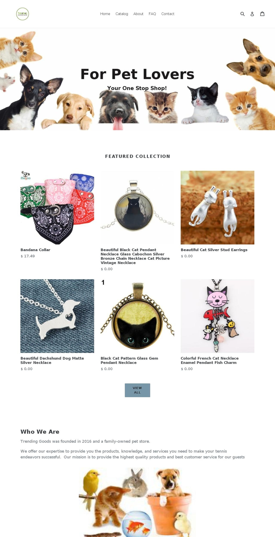 trending-goods-now.myshopify.com shopify website screenshot