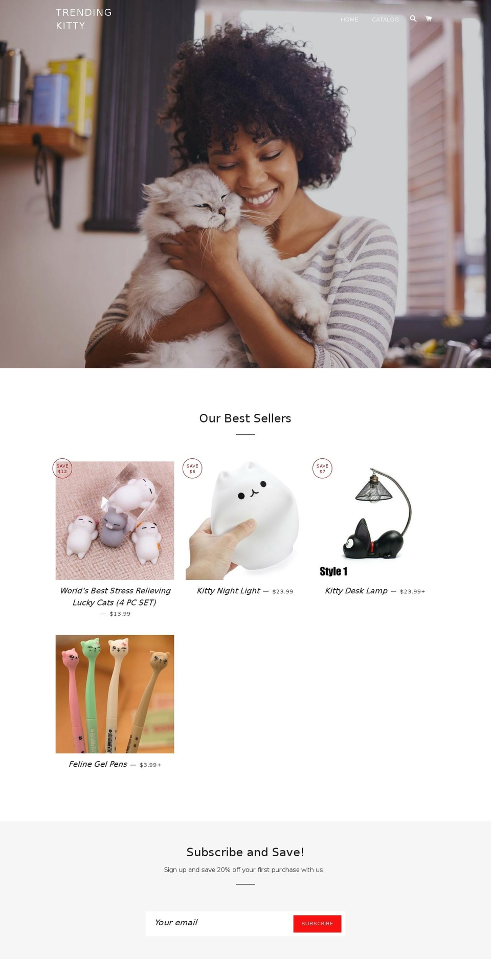 trendingkitty.com — Shopify storefront screenshot