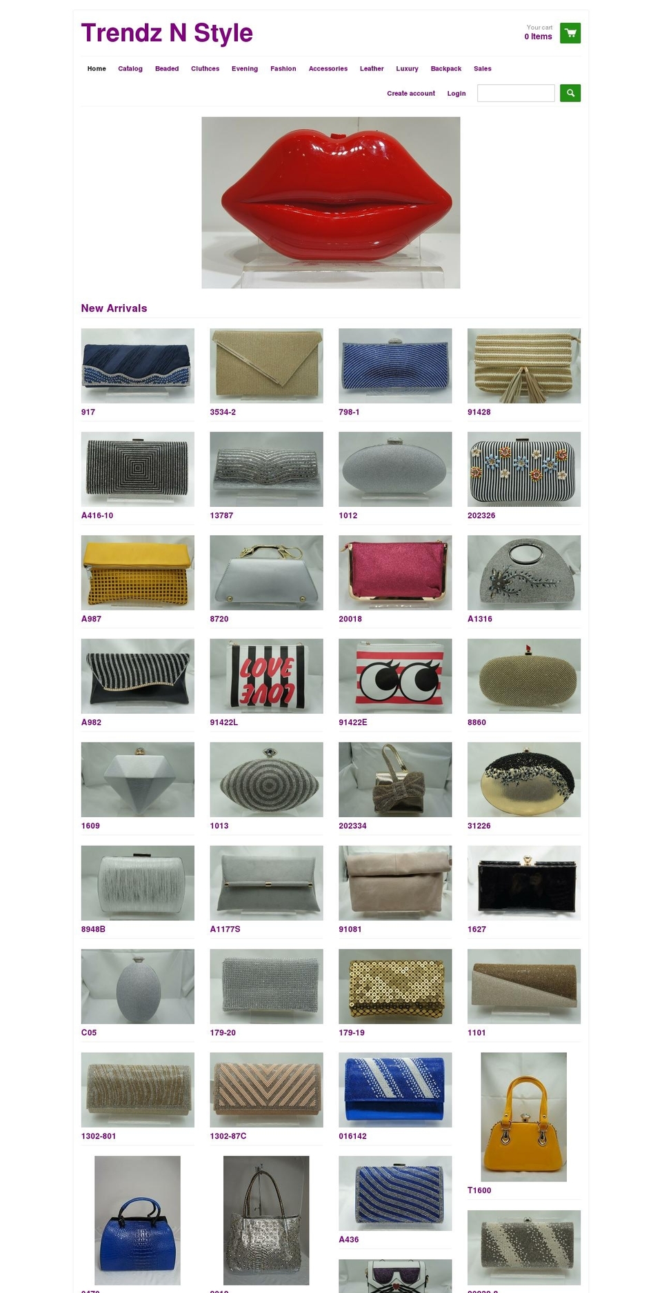 trendnstyleny.com shopify website screenshot