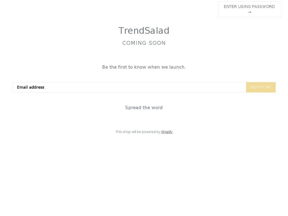 ecom-turbo-v2-7-5 Shopify theme site example trendsalad.com