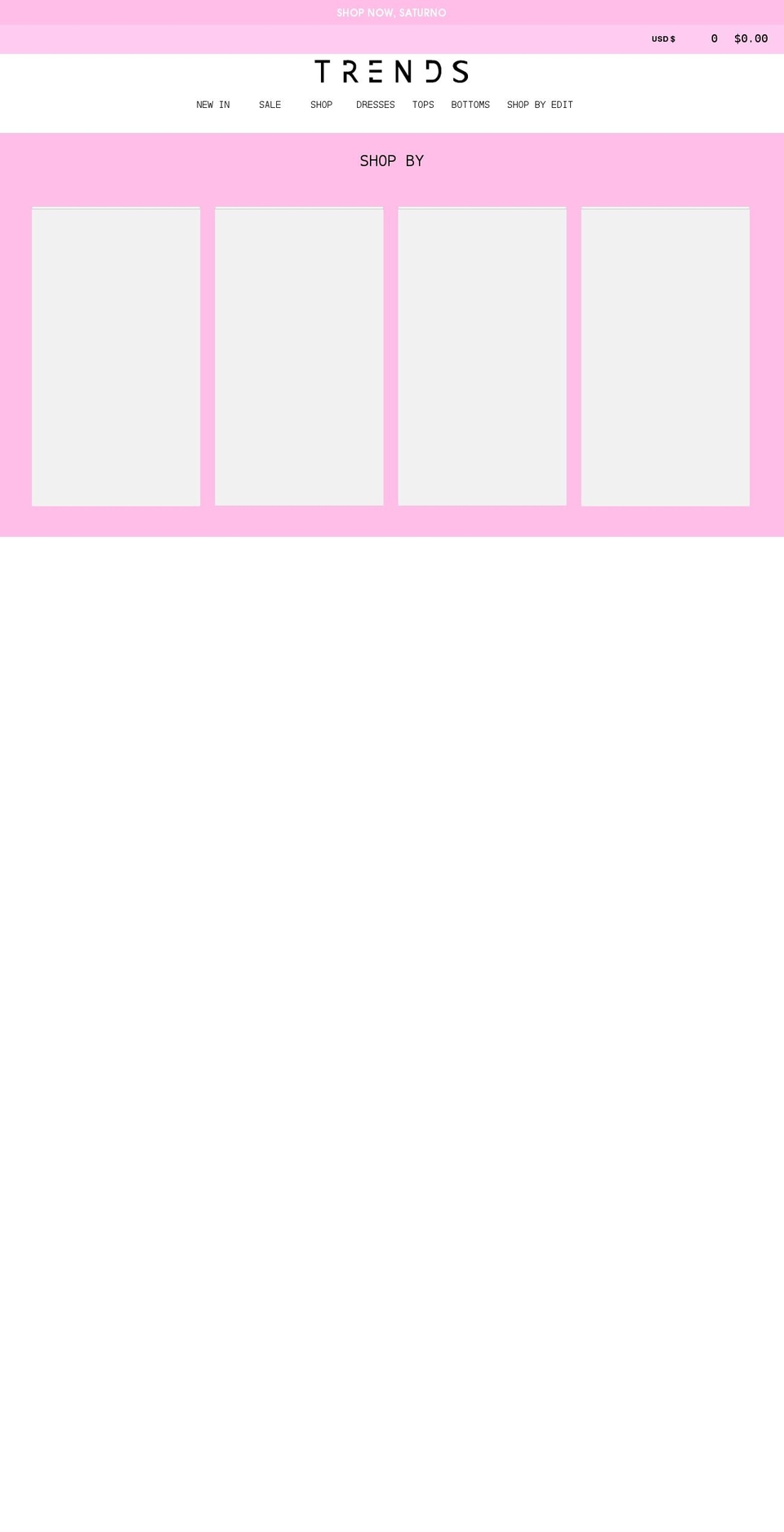 trendsbytrends.com shopify website screenshot