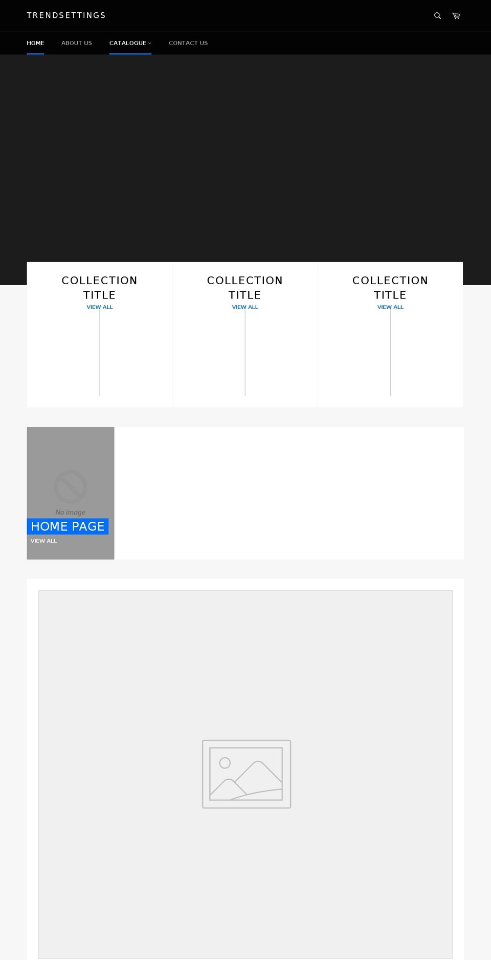trendsettings.com shopify website screenshot