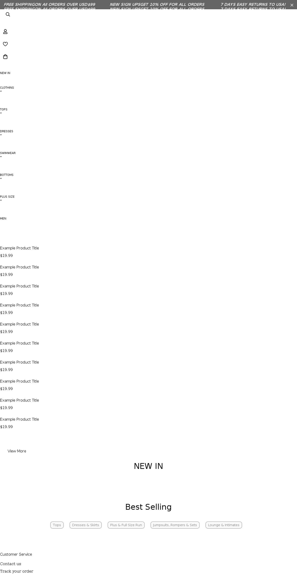trendspop.com shopify website screenshot