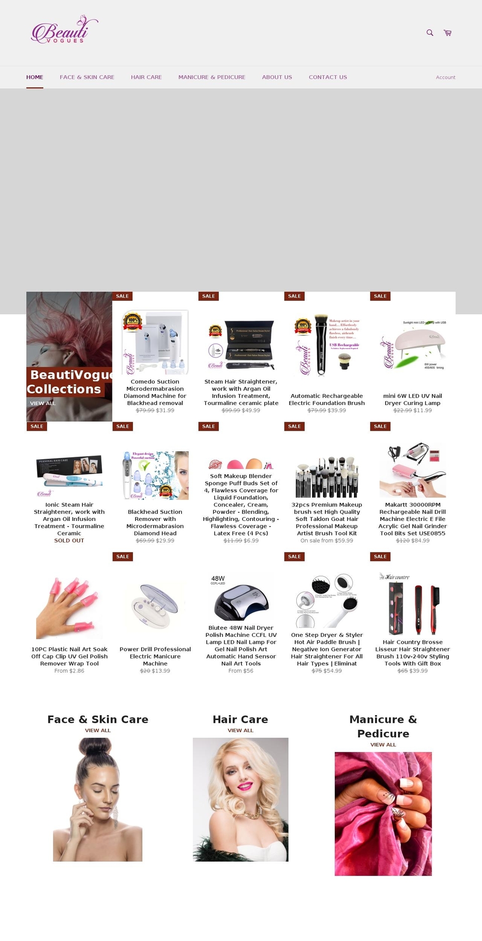 trendvogues.com — Shopify storefront screenshot