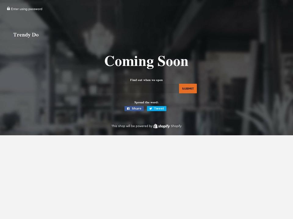 trendydo.com — Shopify storefront screenshot
