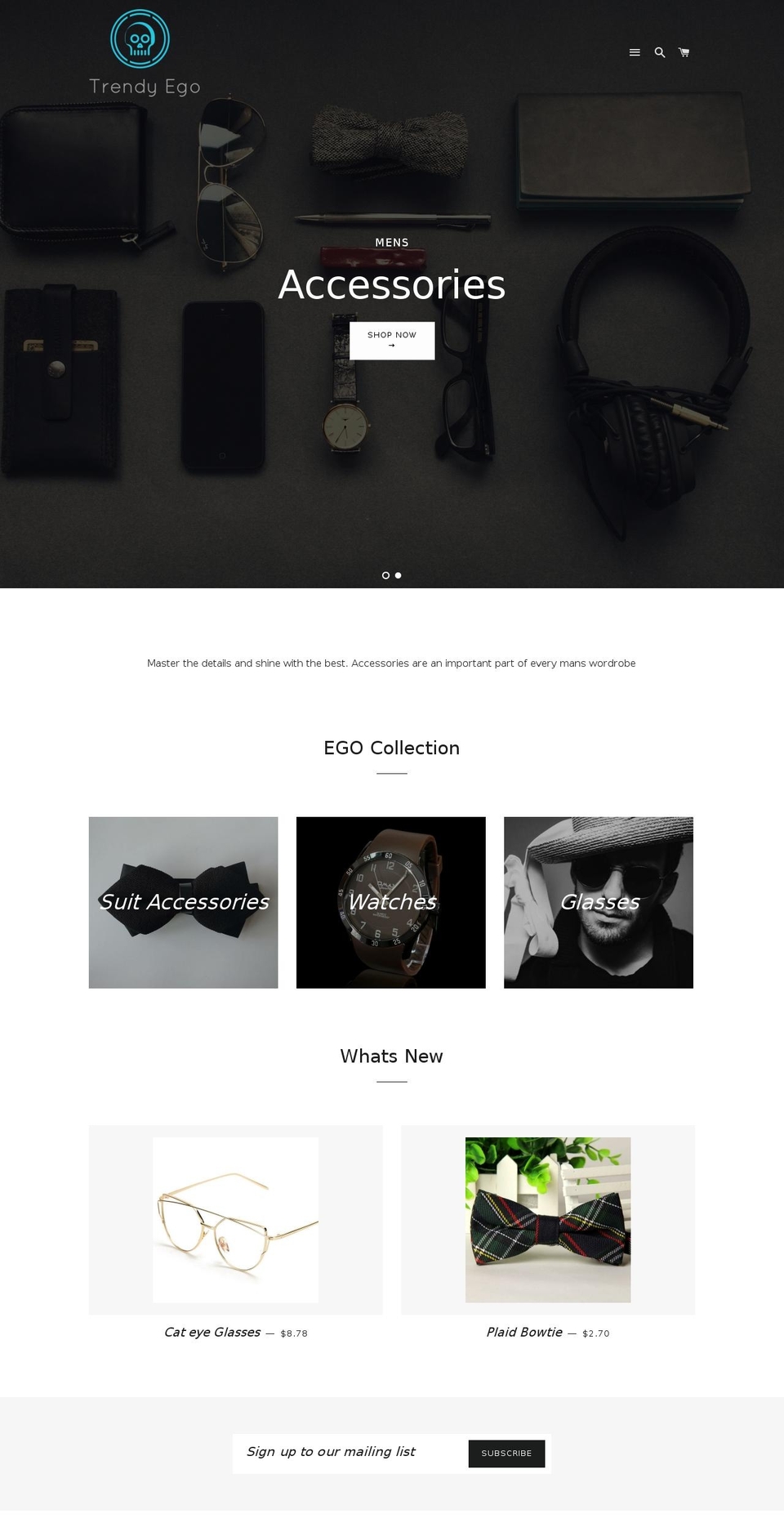 trendyego.com shopify website screenshot