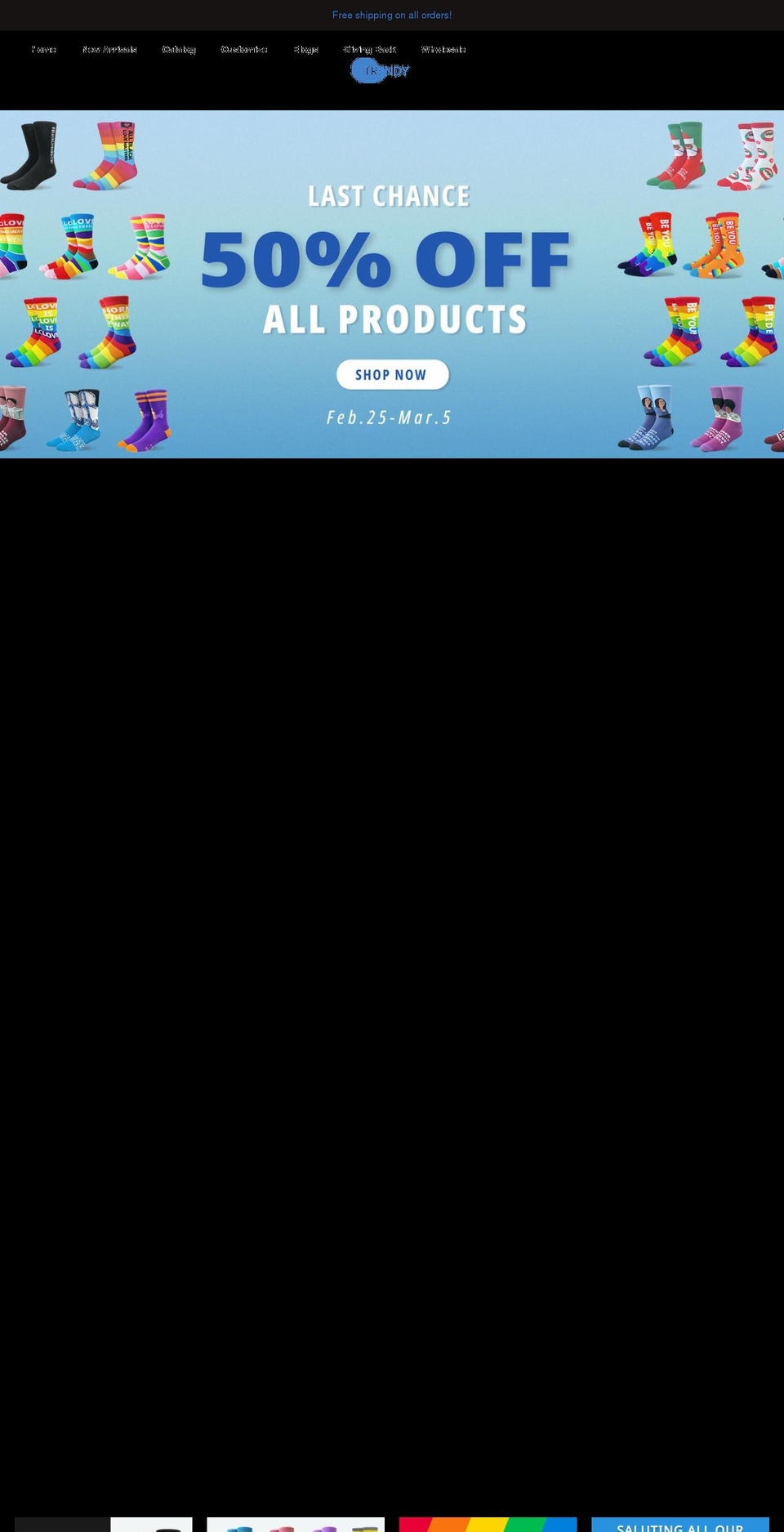 trendylake.com shopify website screenshot