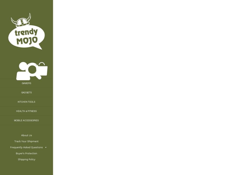 trendymojo.com — Shopify storefront screenshot