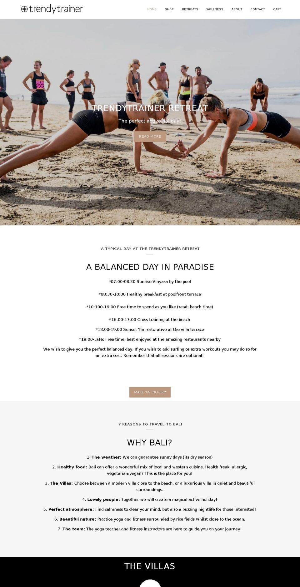 trendytrainer.com shopify website screenshot