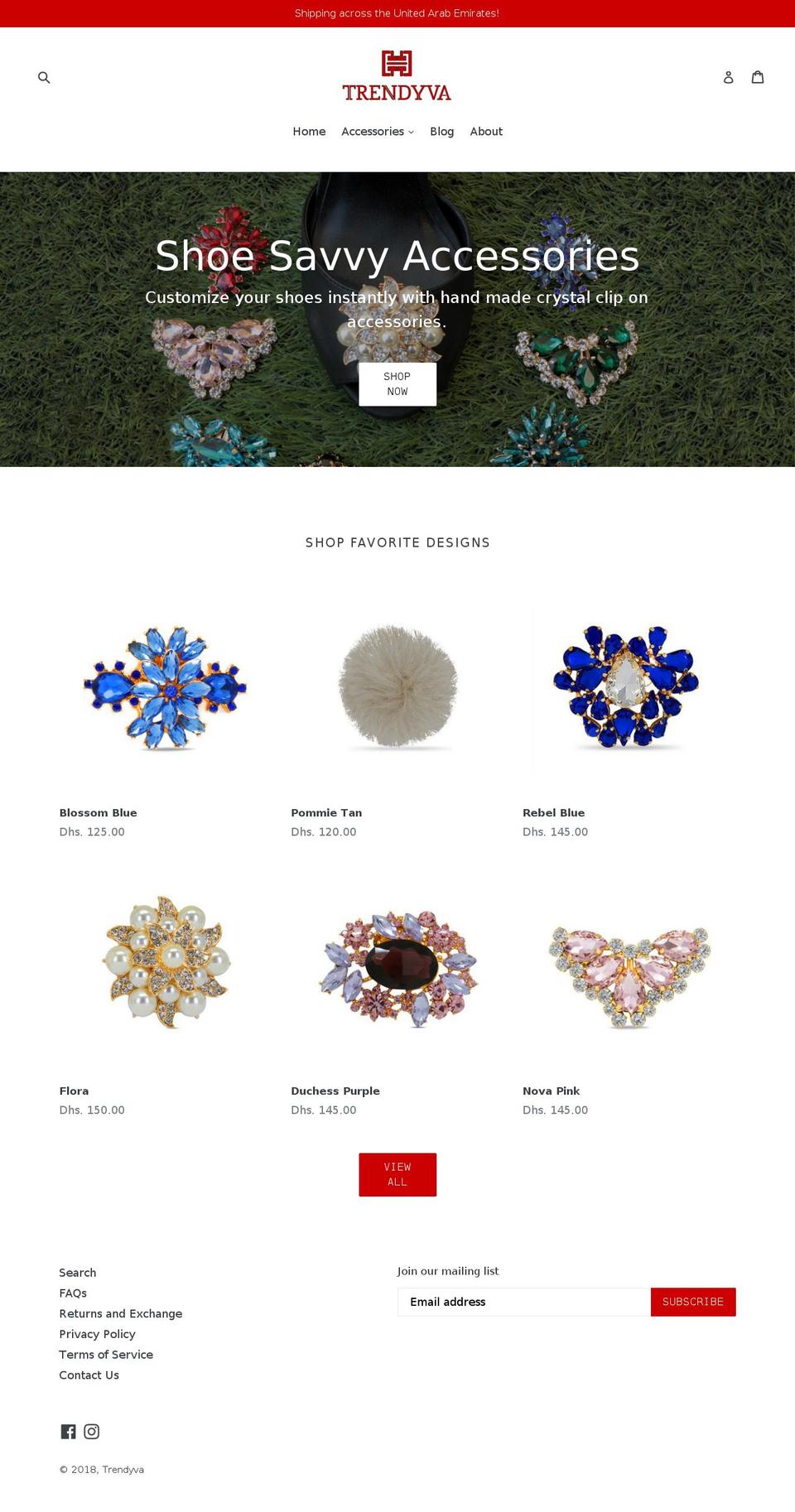 trendyva.com — Shopify storefront screenshot