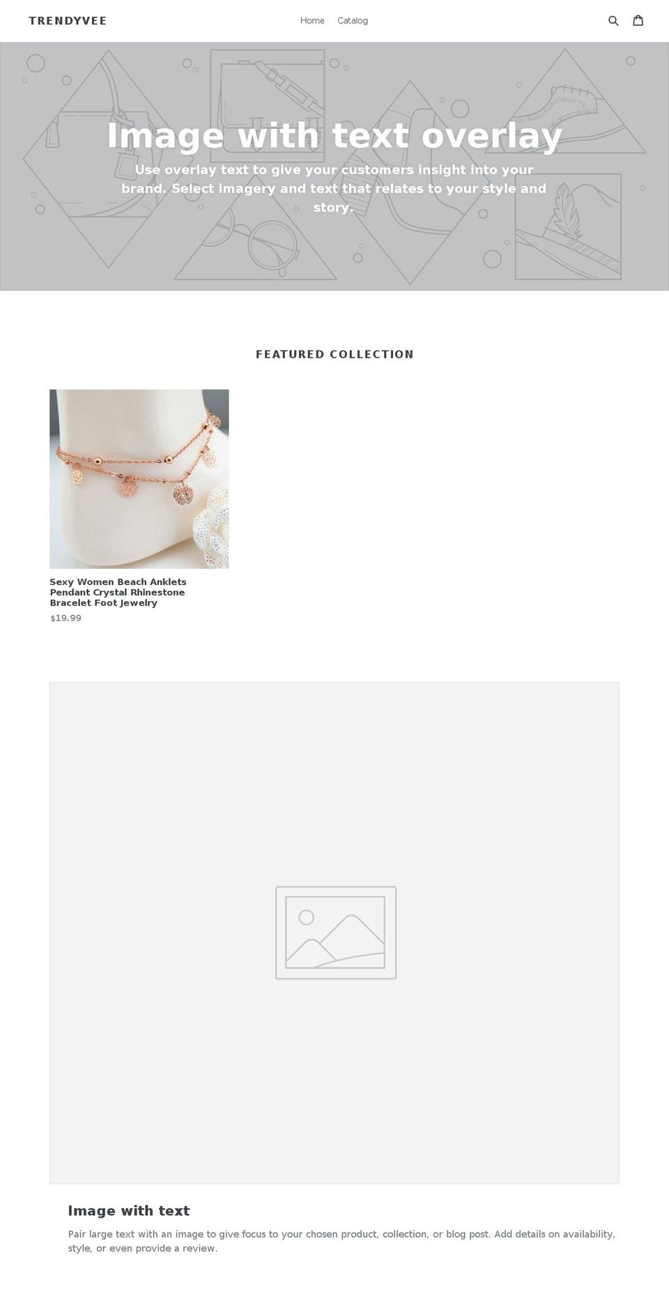 trendyvee.com — Shopify storefront screenshot