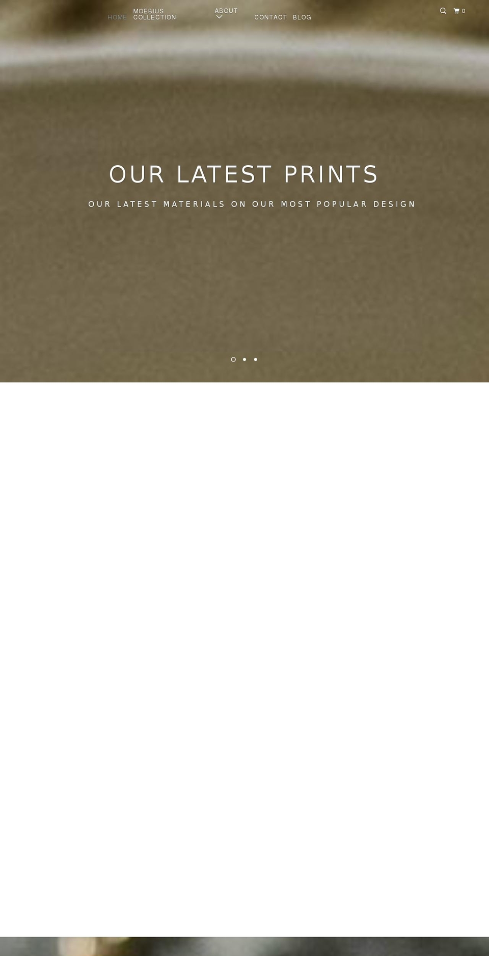 treodesigns.com — Shopify storefront screenshot