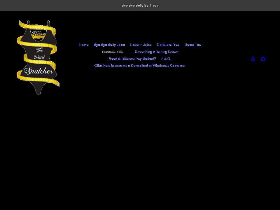 tresathewaistsnatcher.com shopify website screenshot