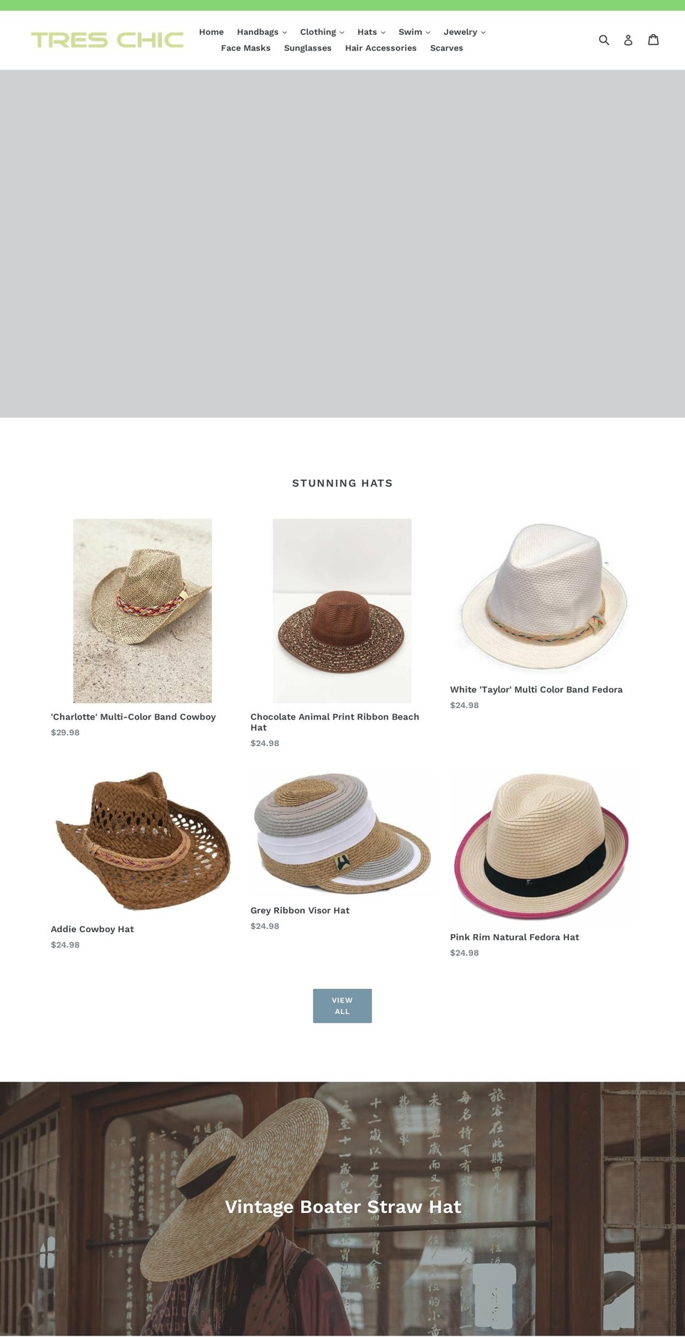 treschicworldwide.com shopify website screenshot