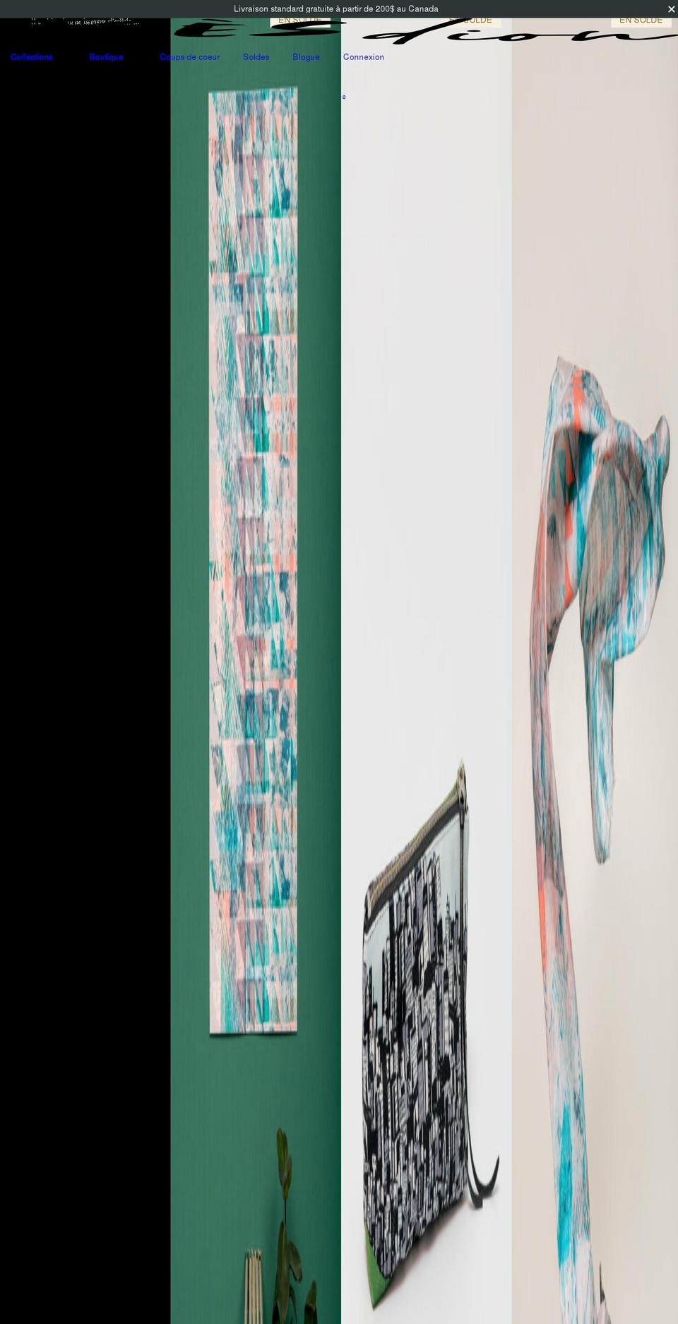 tresdion.com shopify website screenshot