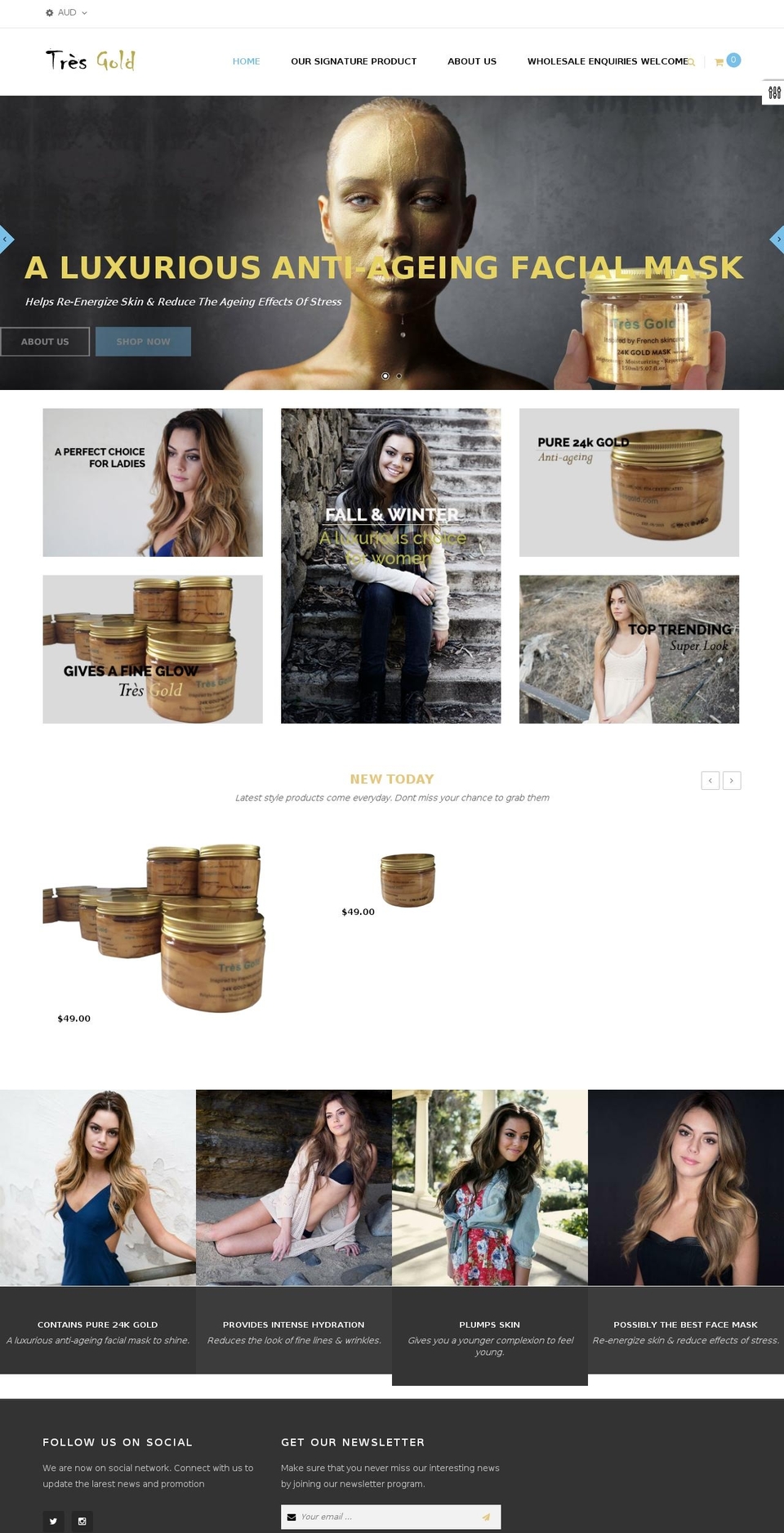 ap-alaska-1 Shopify theme site example tresgold.com