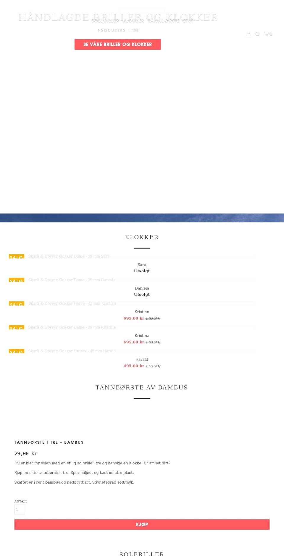 tresolbrille.com — Shopify storefront screenshot