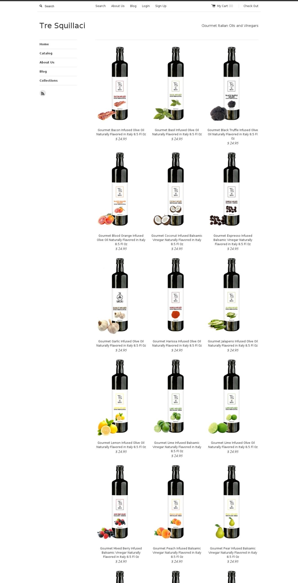 tresquillaci.com shopify website screenshot