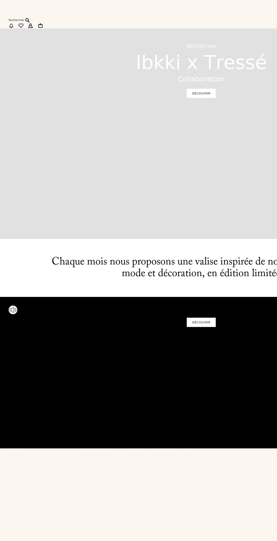 tresse-paris.com shopify website screenshot