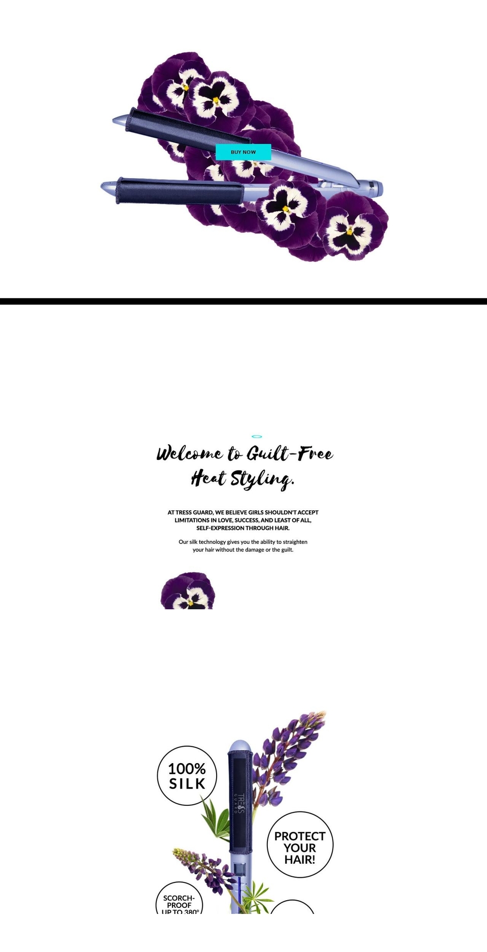 tressguard.com shopify website screenshot