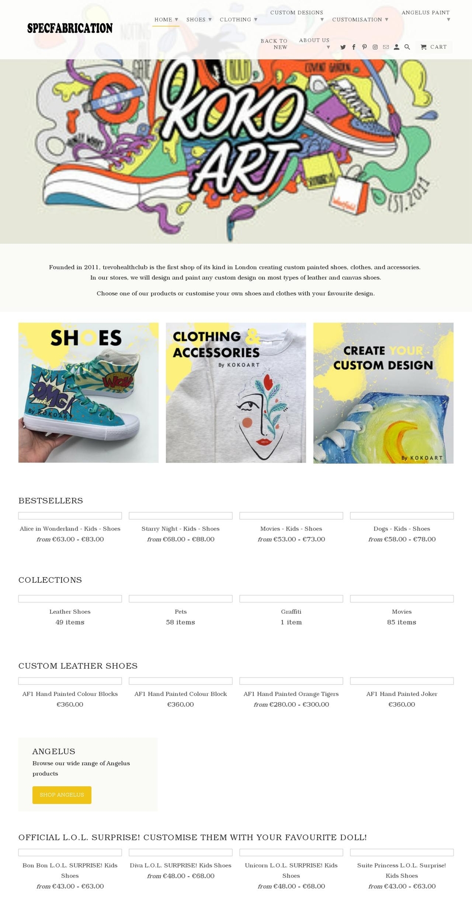 trevohealthclub.com shopify website screenshot